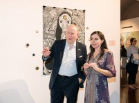 Вице-президент Фонда Гейдара Алиева Лейла Алиева приняла участие в выставке MAMA «Мать-природа» на Лондонской биеннале дизайна (ФОТО)