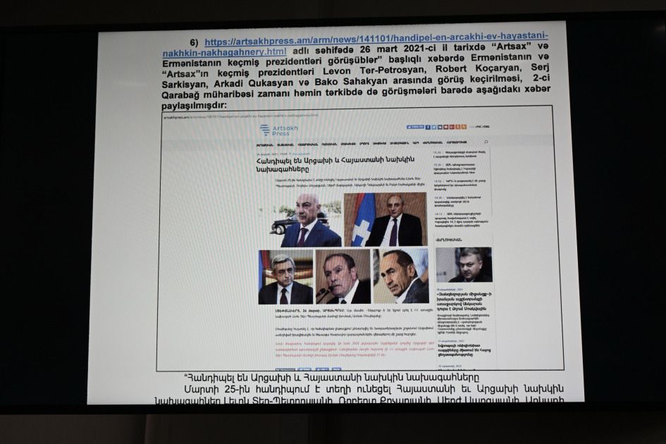 В суде разоблачено намерение «объединить с Арменией» некогда оккупированные территории Азербайджана (ФОТО)