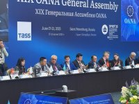 АМИ Trend принимает участие в XIX Генеральной ассамблее OANA в Санкт-Петербурге (ФОТО)