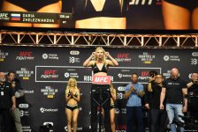В Баку состоялась торжественная церемония взвешивания бойцов UFC Fight Night c участием тысячи болельщиков (ФОТО)