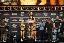 В Баку состоялась торжественная церемония взвешивания бойцов UFC Fight Night c участием тысячи болельщиков (ФОТО)
