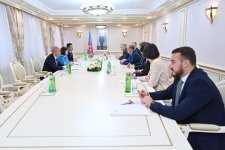 Обсуждено парламентское сотрудничество между Азербайджаном и Грузией (ФОТО)