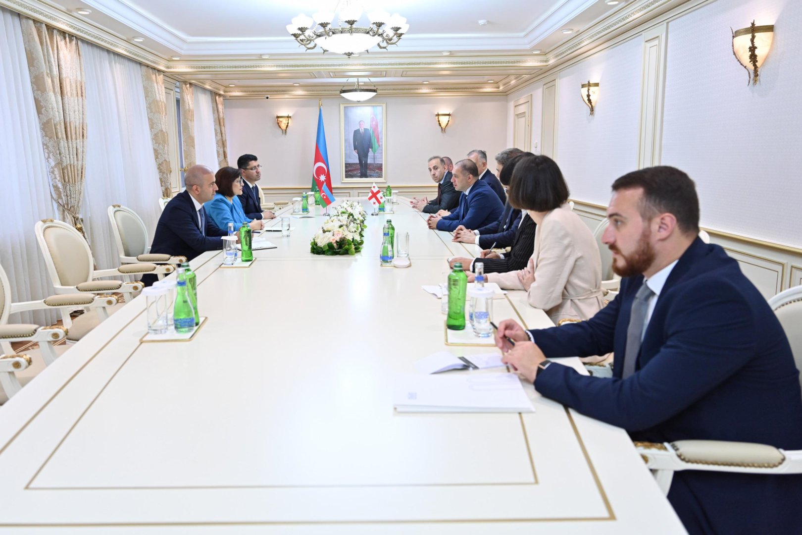 Обсуждено парламентское сотрудничество между Азербайджаном и Грузией (ФОТО)
