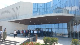Представители дипкорпуса отправились с Агдамского железнодорожного вокзала в Баку (ФОТО)