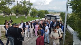 Представители дипломатического корпуса ознакомились с городом Шуша (Обновлено) (ФОТО)