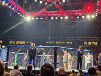 UFC Fight Night: Определился победитель предварительного карда в тяжёлом весе между 
Хамди Абдель Вахабом и Мухаммедом Усманом (ФОТО)
