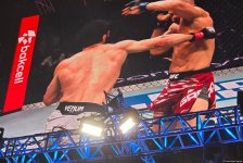 UFC Fight Night: Опредился победитель основного карда в полулегком весе между бойцами Таджикистана и Австрии (ФОТО)