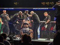 В Баку стартовало одно из самых зрелищных спортивных событий года UFC Fight Night (ПРЯМАЯ ТРАНСЛЯЦИЯ/ФОТО)