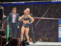 UFC Fight Night: Определилась победительница предварительного карда в полулегком  весе между бойцами из Англии и России (ФОТО)