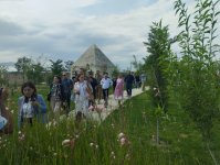 Представители дипкорпуса отправились с Агдамского железнодорожного вокзала в Баку (ФОТО)
