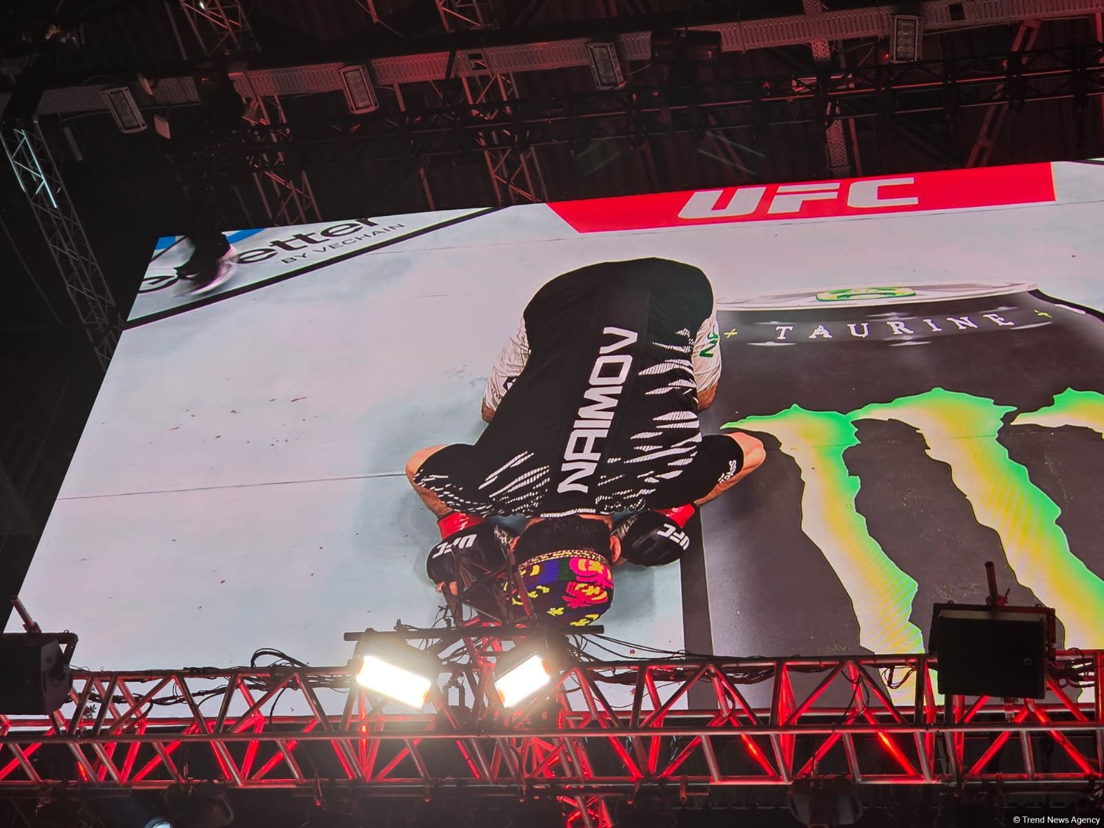 UFC Fight Night: Опредился победитель основного карда в полулегком весе между бойцами Таджикистана и Австрии (ФОТО)