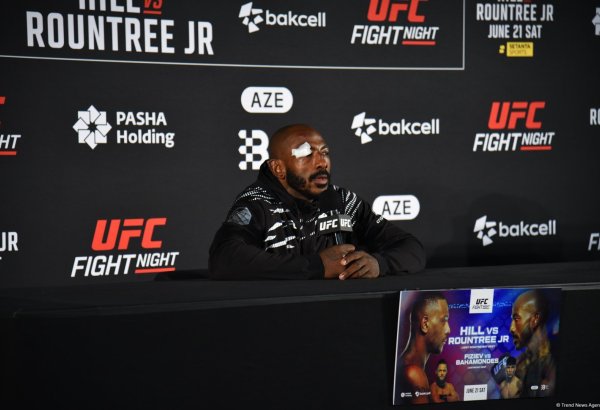 Победитель UFC Fight Night Халил Раунтри:  В Баку столько доброй энергии...  Мне даже трудно было настроиться на бой  (ФОТО)