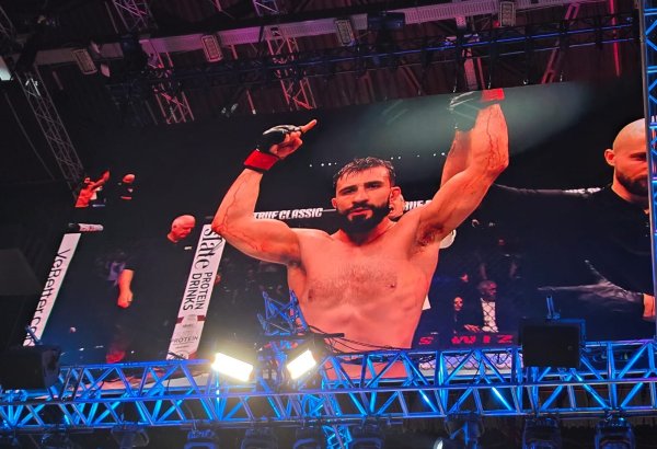 UFC Fight Night: Azerbaijani fighter wins lightweight main card bout (PHOTO)