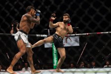 UFC Fight Night: Боец из Азербайджана Назим Садыхов стал  победителем основного карда в легком весе (ФОТО)