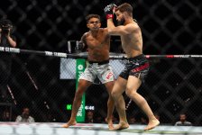 UFC Fight Night: Боец из Азербайджана Назим Садыхов стал  победителем основного карда в легком весе (ФОТО)