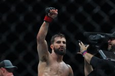 UFC Fight Night: Боец из Азербайджана Назим Садыхов стал  победителем основного карда в легком весе (ФОТО)