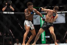 UFC Fight Night: Боец из Азербайджана Назим Садыхов стал  победителем основного карда в легком весе (ФОТО)