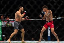 UFC Fight Night: Боец из Азербайджана Рафаэль Физиев стал победителем основного карда в легком весе (ФОТО)