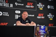 Президент UFC Дэйна Уайт высоко оценил проведение боев в Баку: Все в восторге! (ФОТО)