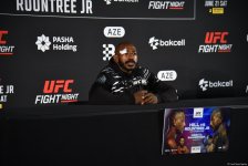 Победитель UFC Fight Night Халил Раунтри:  В Баку столько доброй энергии...  Мне даже трудно было настроиться на бой  (ФОТО)