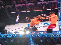 UFC Fight Night: Боец из Азербайджана Рафаэль Физиев стал победителем основного карда в легком весе (ФОТО)