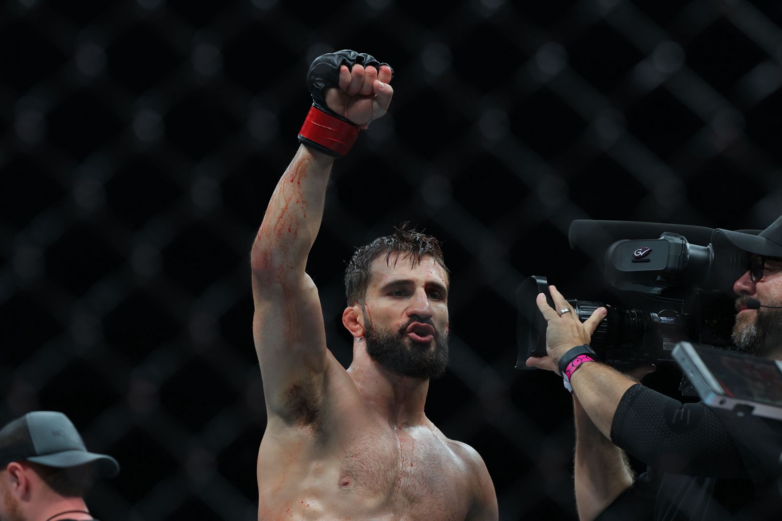 UFC Fight Night: Боец из Азербайджана Назим Садыхов стал  победителем основного карда в легком весе (ФОТО)
