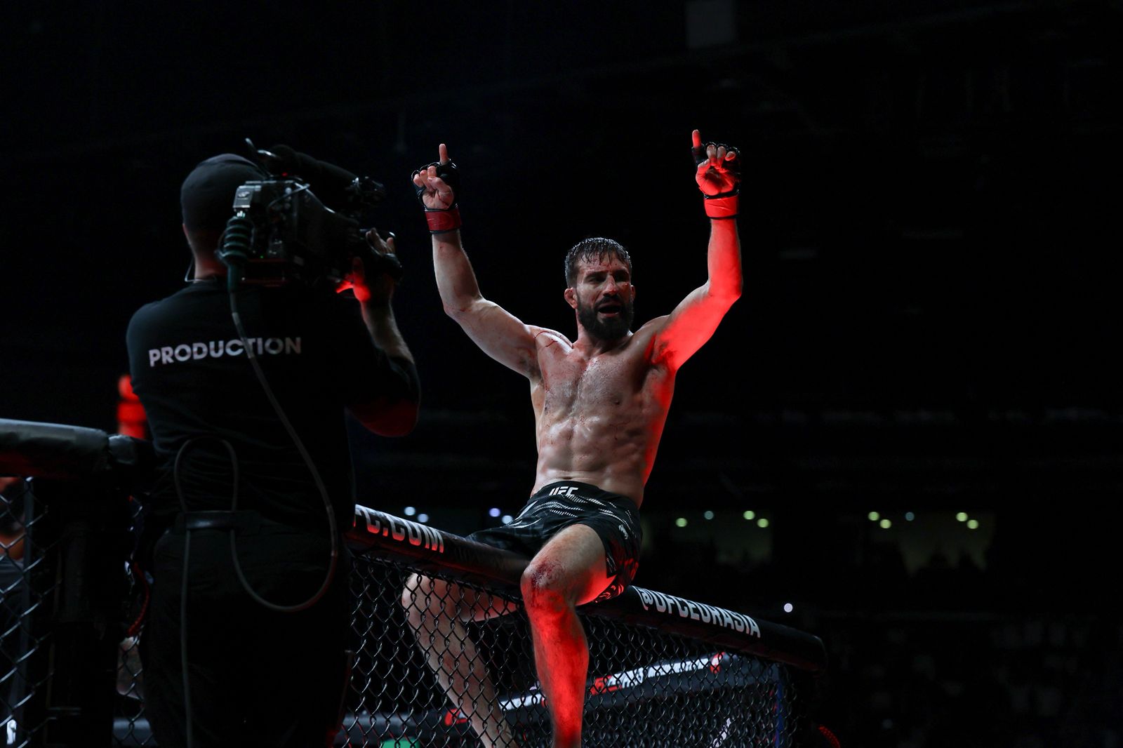 UFC Fight Night: Боец из Азербайджана Назим Садыхов стал  победителем основного карда в легком весе (ФОТО)