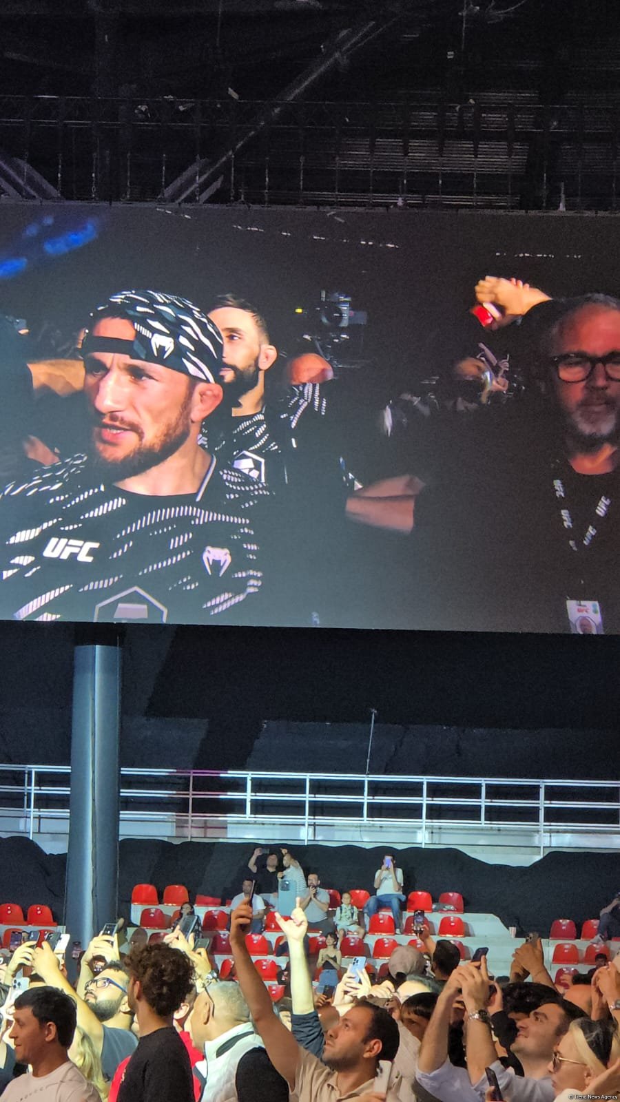 UFC Fight Night: Боец из Азербайджана Назим Садыхов стал  победителем основного карда в легком весе (ФОТО)