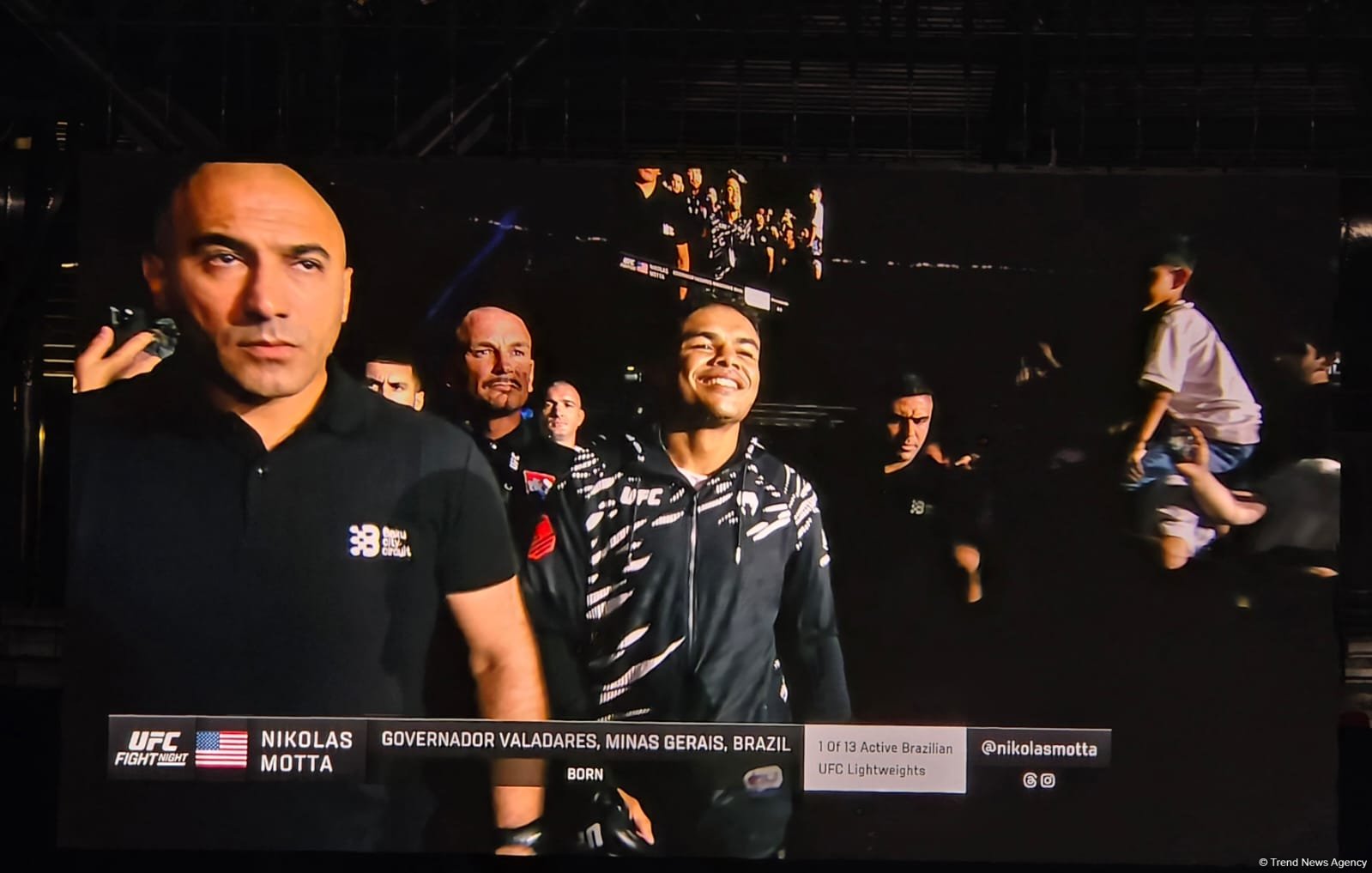 UFC Fight Night: Боец из Азербайджана Назим Садыхов стал  победителем основного карда в легком весе (ФОТО)