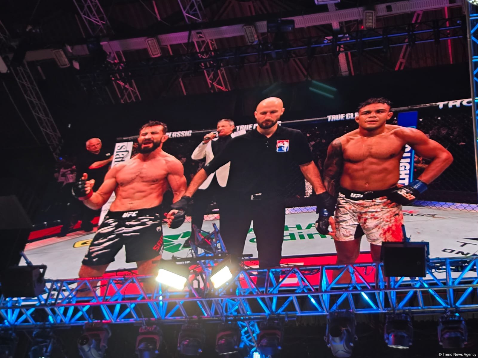 UFC Fight Night: Боец из Азербайджана Назим Садыхов стал  победителем основного карда в легком весе (ФОТО)
