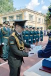 Азербайджанским военнослужащим, завершившим обучение в России, вручены дипломы (ФОТО)