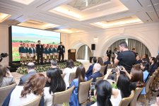 Вице-президент Фонда Гейдара Алиева Лейла Алиева приняла участие в дне выпускника  участников проекта «Поддержка образованию молодых девушек» (ФОТО)