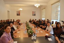 В Минобороны Азербайджана состоялась встреча с представителями СМИ и НПО (ФОТО)
