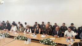 В Минобороны Азербайджана состоялась встреча с представителями СМИ и НПО (ФОТО)