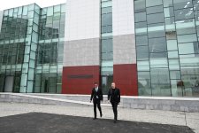 Президент Ильхам Алиев ознакомился с работой, проделанной в Евлахском олимпийском спортивном комплексе (ФОТО/ВИДЕО)