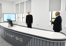 Президент Ильхам Алиев принял участие в открытии в Евлахе Центрально-Аранского регионального центра управления SCADA (ФОТО/ВИДЕО)