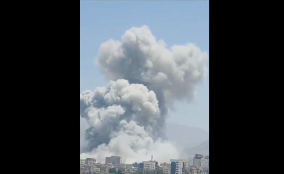 Израиль обстрелял центр города в иранской провинции Альборз (ВИДЕО)
