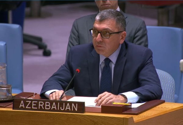 Azerbaijan reaffirms commitment to people-centered Ddvelopment at UN Security Council Debate