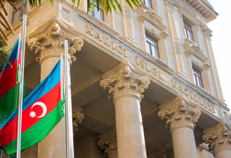 Временный поверенный в делах посольства России в Азербайджане вызван в МИД
