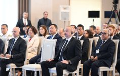 Президент Ильхам Алиев принял участие в церемонии открытия электростанции «8 Ноября» в Мингячевире (ФОТО/ВИДЕО)