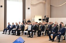 Президент Ильхам Алиев принял участие в церемонии открытия электростанции «8 Ноября» в Мингячевире (ФОТО/ВИДЕО)