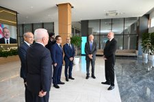 Президент Ильхам Алиев принял участие в церемонии открытия электростанции «8 Ноября» в Мингячевире (ФОТО/ВИДЕО)