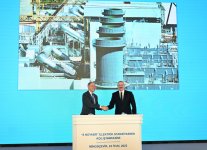 President Ilham Aliyev attends inauguration of “8 November” Power Plant in Mingachevir (PHOTO/VIDEO)