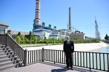 President Ilham Aliyev attends inauguration of “8 November” Power Plant in Mingachevir (PHOTO/VIDEO)