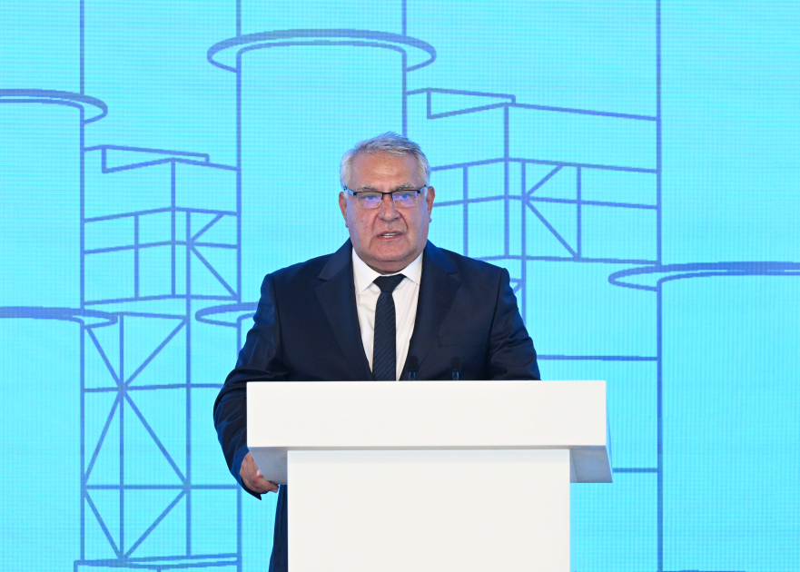 Президент Ильхам Алиев принял участие в церемонии открытия электростанции «8 Ноября» в Мингячевире (ФОТО/ВИДЕО)