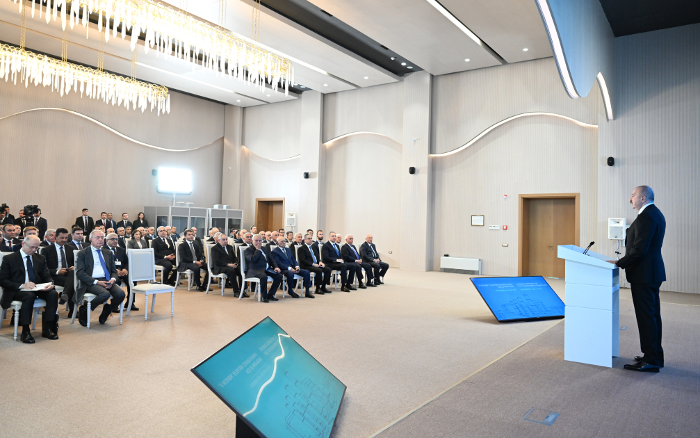 President Ilham Aliyev attends inauguration of “8 November” Power Plant in Mingachevir (PHOTO/VIDEO)