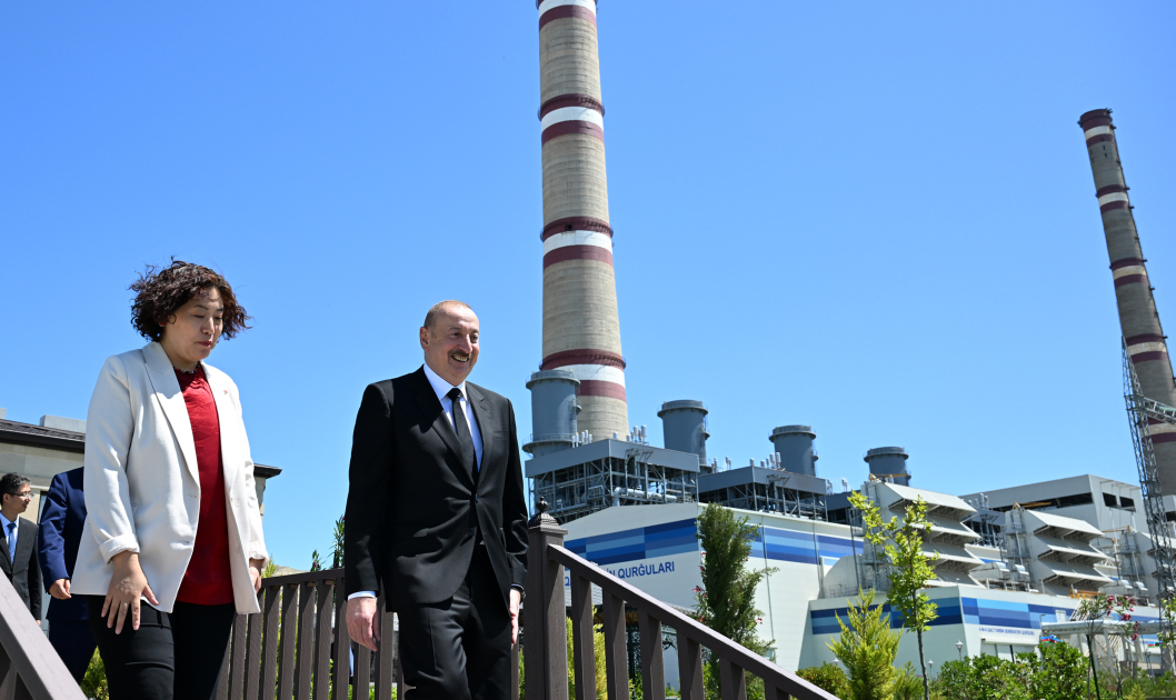 President Ilham Aliyev attends inauguration of “8 November” Power Plant in Mingachevir (PHOTO/VIDEO)