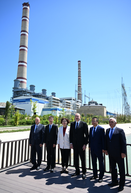 President Ilham Aliyev attends inauguration of “8 November” Power Plant in Mingachevir (PHOTO/VIDEO)