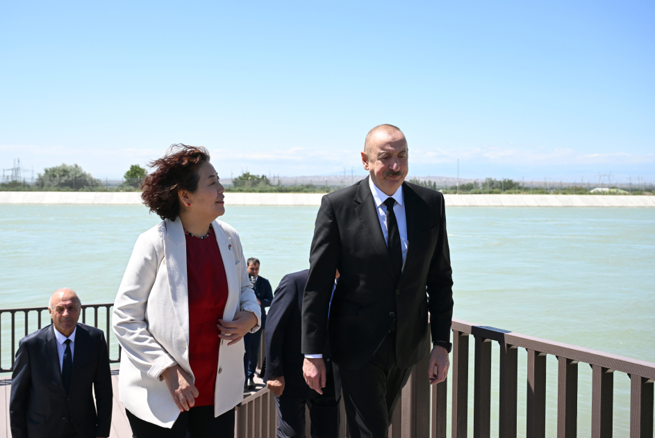 President Ilham Aliyev attends inauguration of “8 November” Power Plant in Mingachevir (PHOTO/VIDEO)