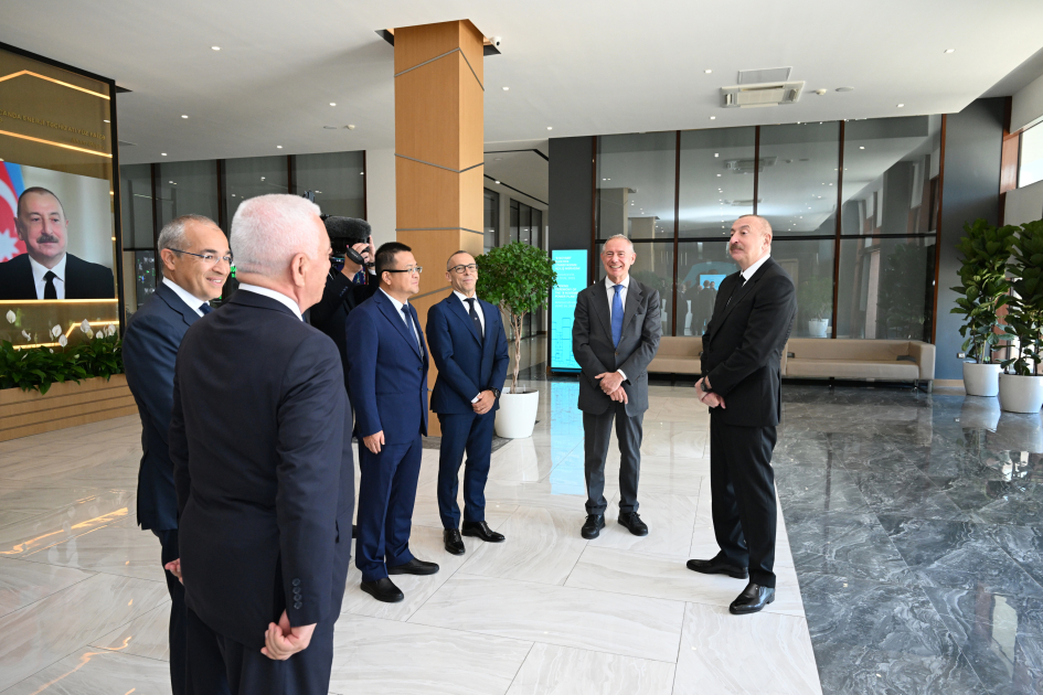 President Ilham Aliyev attends inauguration of “8 November” Power Plant in Mingachevir (PHOTO/VIDEO)